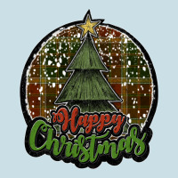 Happy Christmas Black Ladies Tee | Teevron