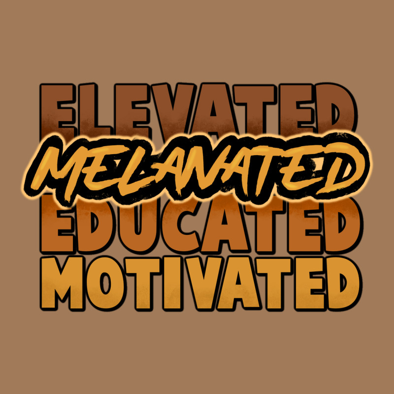 Elevated Melanated Educated Motivated Classic Tee by NancyCooperArtShop | Teevron