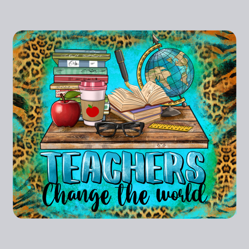 Teachers Change The World Mousepad Heavyweight Sweatshirt by BarkalooDesign | Teevron