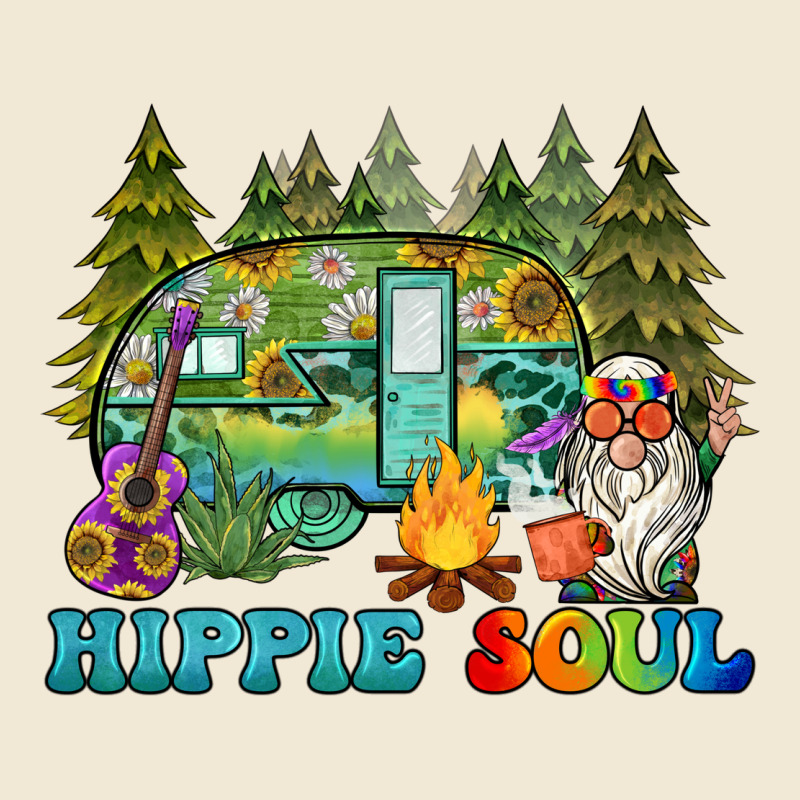 Hippie Soul Camping Premium Tee by BarkalooDesign | Teevron