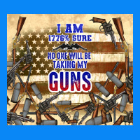 No One Will Be Taking My Guns Zipper Hoodie | Teevron
