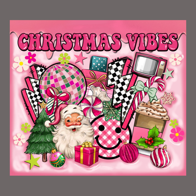 3d Retro Pink Christmas Vibes Classic Tee by MaliasSmallBusiness | Teevron