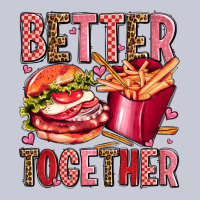 Hamburger Potatoes Better Together Olivia Heavyweight Hoodie | Teevron