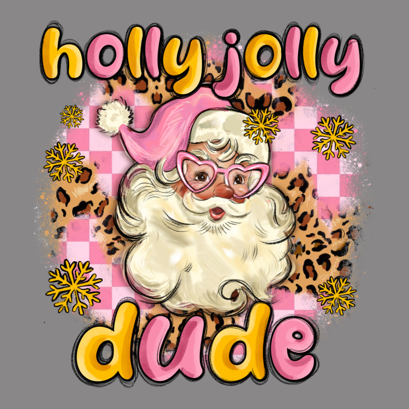 Holly Jolly Dude Vintage Tee by MaliasSmallBusiness | Teevron
