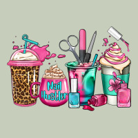 Nail Hustler Coffee Cups Ladies Tee | Teevron