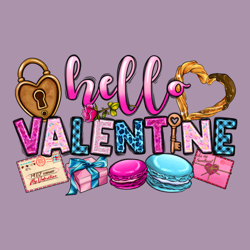 Hello Valentine Heavyweight Hoodie by OliviaCreatesArt | Teevron