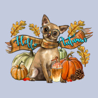 Hello Autumn With Chihuahua Dog Long Sleeve Tee | Teevron