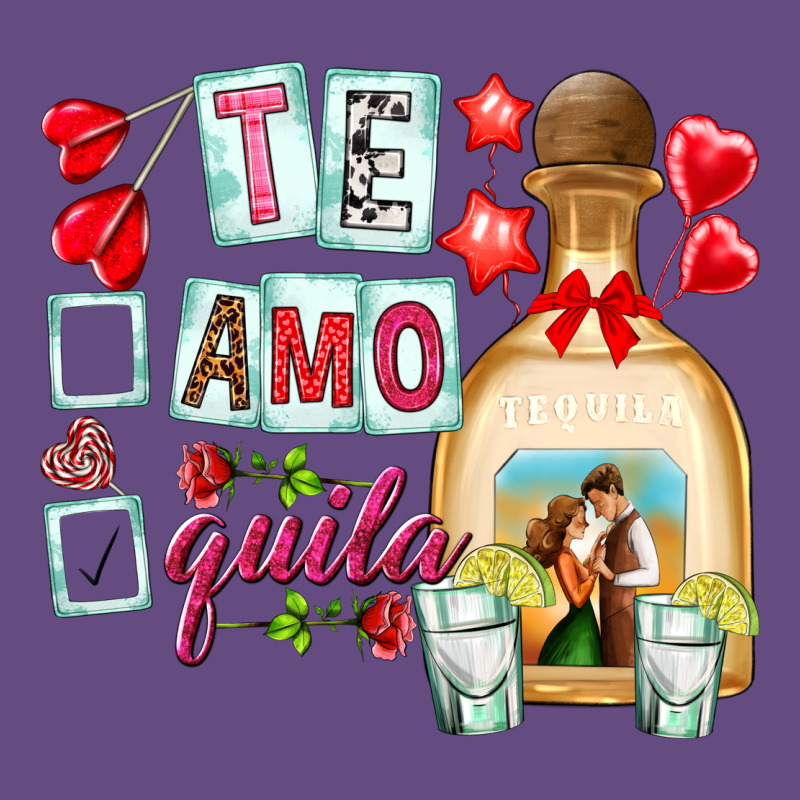 Te Amo Te Quila Vintage Hoodie by NancyCooperArtShop | Teevron