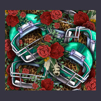 Floral American Football  Helmet Vintage Hoodie | Teevron