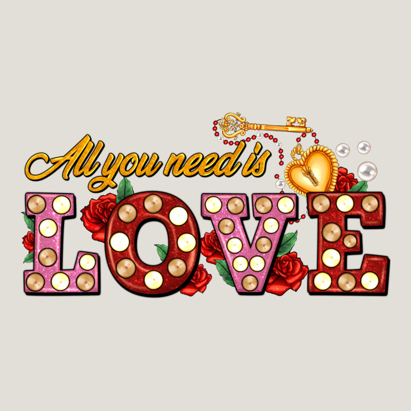 All You Need Is Love Heavy Core Tee by AdoDesignShop | Teevron