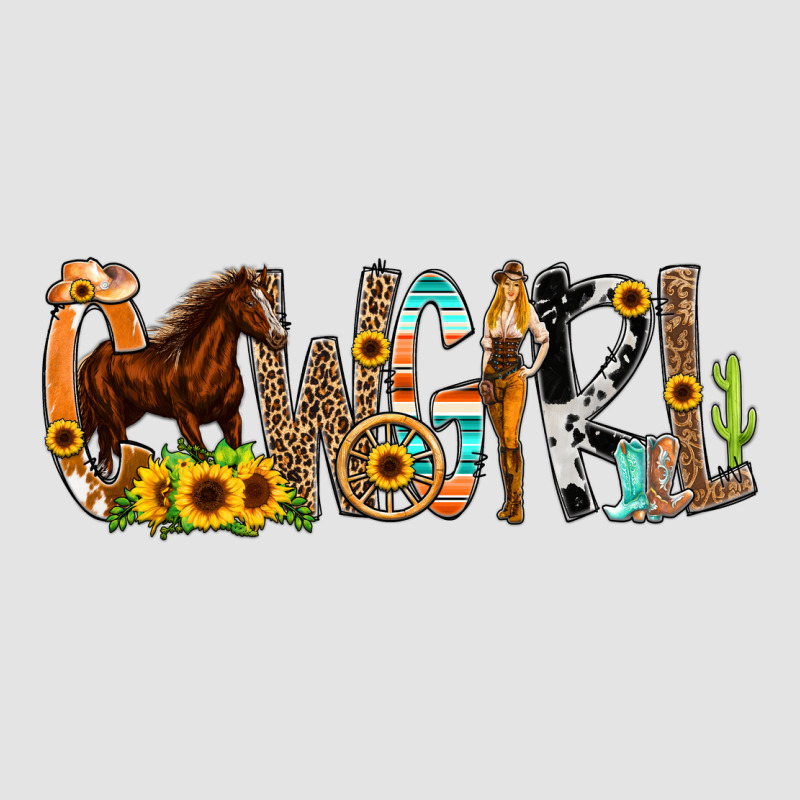Cowgirl Horse Min Premium Sweatshirt by CowCowDesign | Teevron