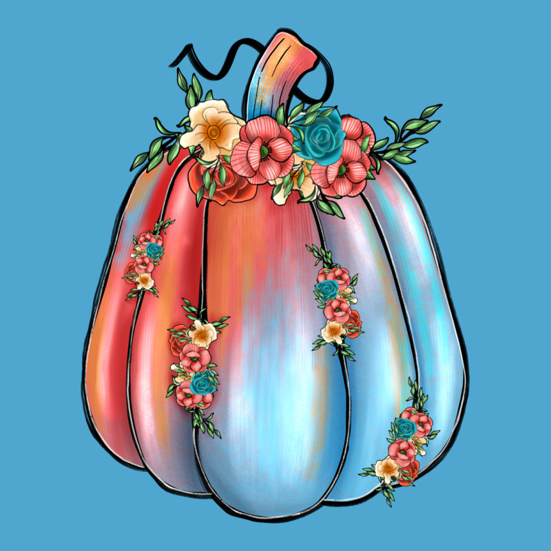 Flowers Pumpkin Premium Hoodie by JahusDesignShop | Teevron
