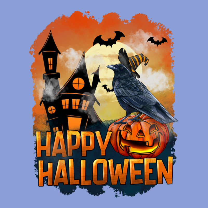 Happy Halloween With Crow Long Sleeve Tee by LillyAllenDesigns | Teevron