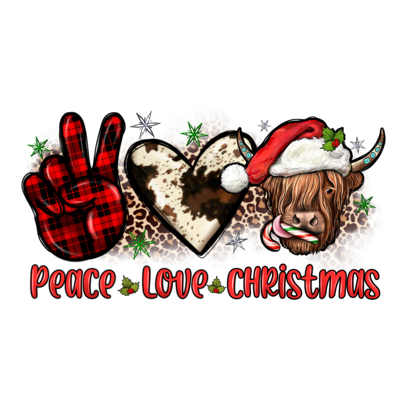 Peace Love Christmas Premium Tee by JahusDesignShop | Teevron