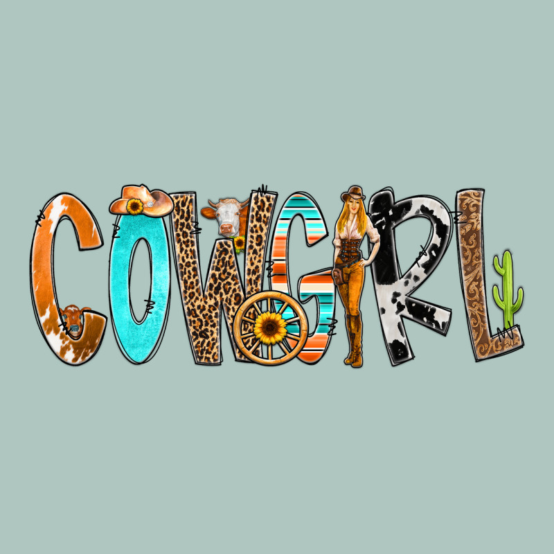 Cowgirl Min Premium Sweatshirt by CowCowDesign | Teevron