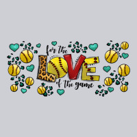 For The Love Of The Game Softball Heavyweight Sweatshirt | Teevron