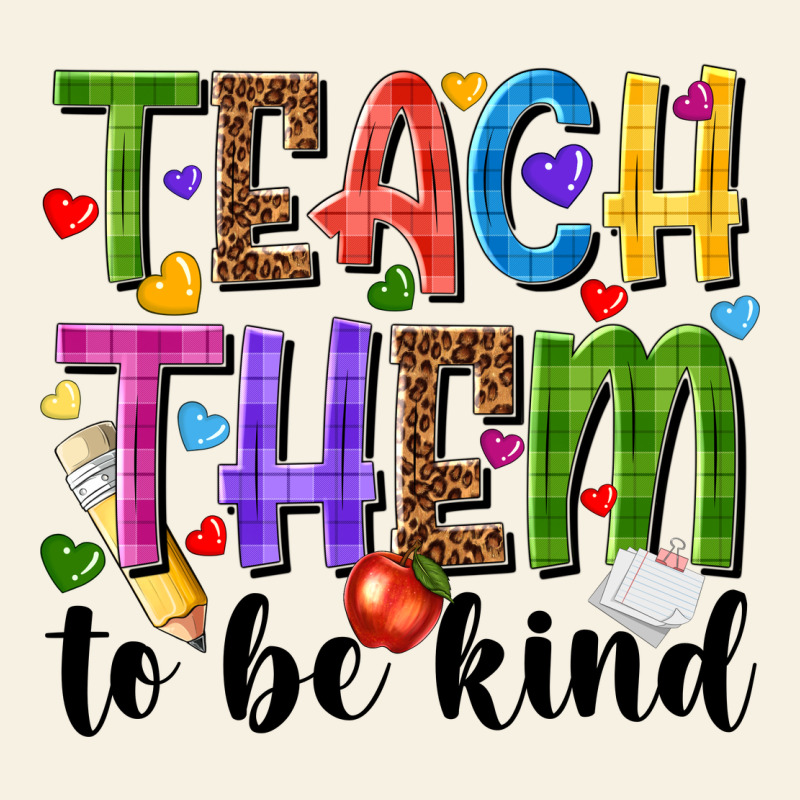 Teach Them To Be Kind Vintage Tee by NancyCooperArtShop | Teevron