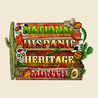 National Hispanic Heritage Month With Background Ladies Tee | Teevron