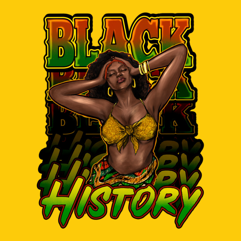 Black History Afro Woman Premium Hoodie by HowdyJamesFarm | Teevron