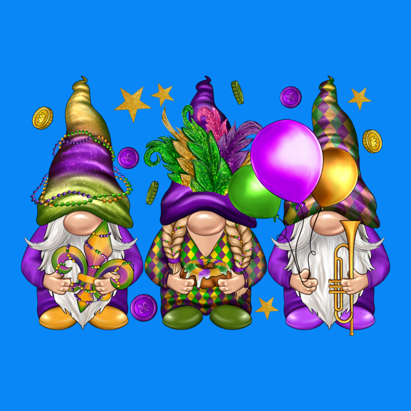 Mardi Gras Gnomies With Elements Zipper Hoodie by HowdyJamesFarm | Teevron