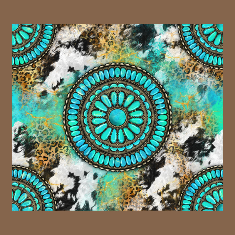 Gemstone Leopard Cowhide Premium Tee by NancyCooperArtShop | Teevron