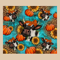 Autumn Pumpkins Holstein Cow Heavyweight Sweatshirt | Teevron
