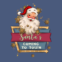 Santa's Coming To Town Vintage Hoodie | Teevron