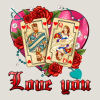 Love You Playing Cards Roses And Pearls Heavy Core Tee | Teevron