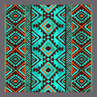 Aztec Turquoise Pattern Premium Sweatshirt | Teevron