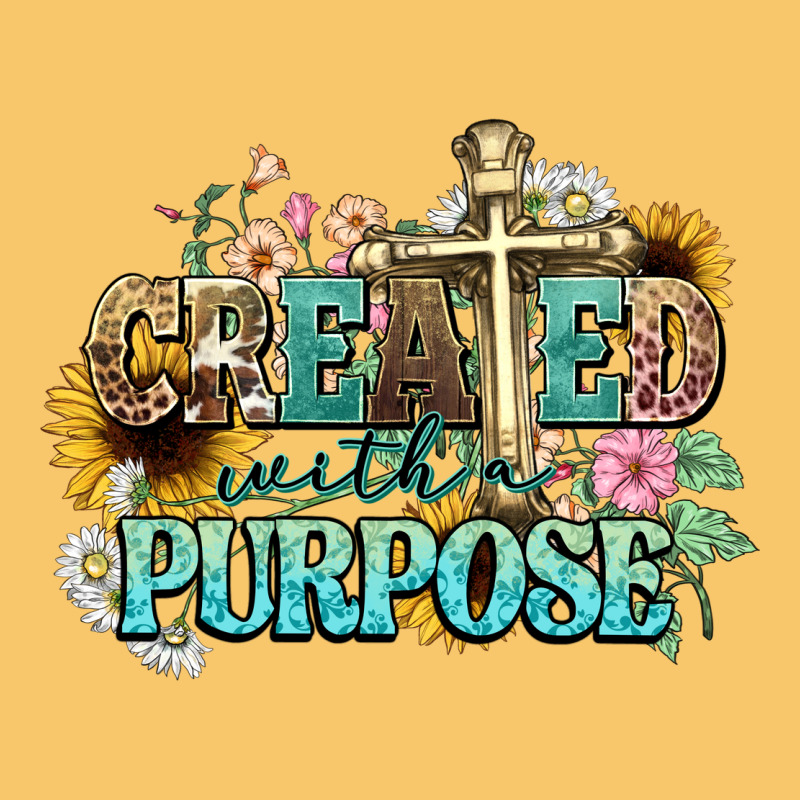 Created With A Purpose Vintage Hoodie by NancyCooperArtShop | Teevron