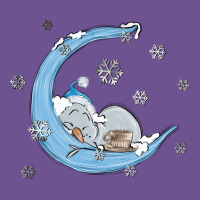 Snowman And Moon Vintage Tee | Teevron