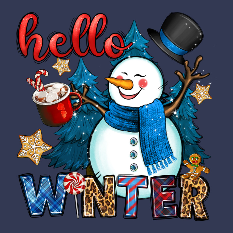 Hello Winter Heavyweight Hoodie by OliviaCreatesArt | Teevron