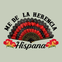Me De La Herencia Hispana Hand Fan Ladies Tee | Teevron