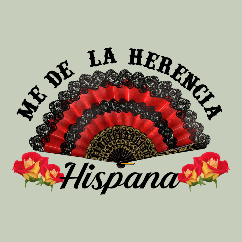 Me De La Herencia Hispana Hand Fan Ladies Tee by BundleAndBundleShop | Teevron