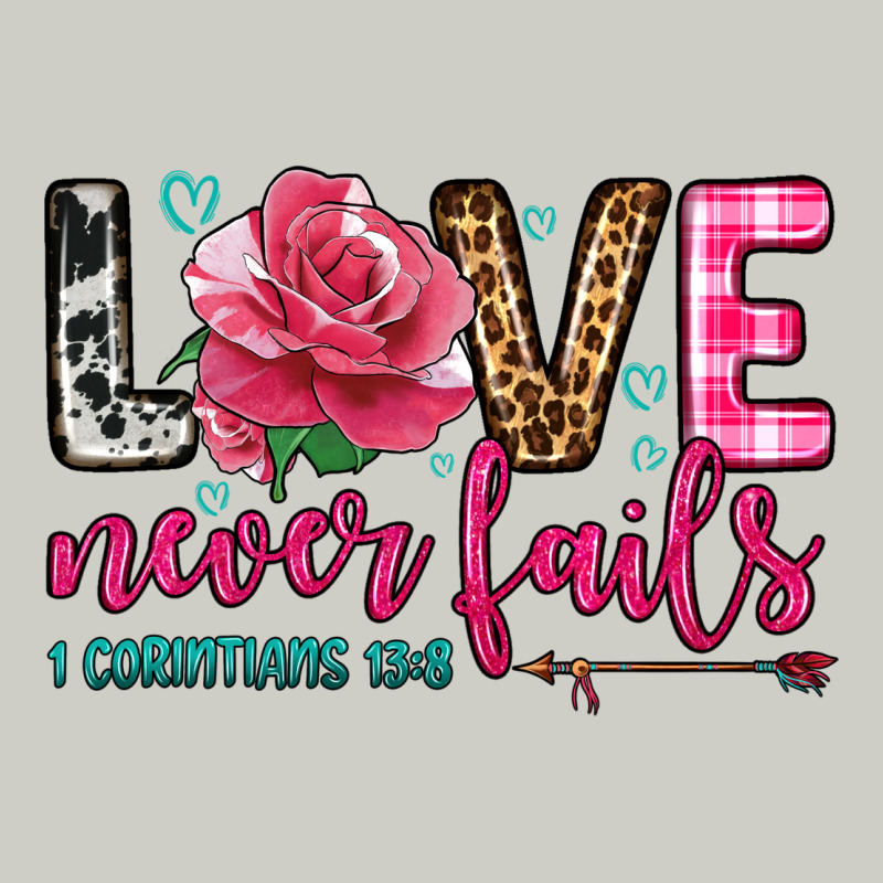 Love Never Fails Heavyweight Hoodie by OliviaCreatesArt | Teevron