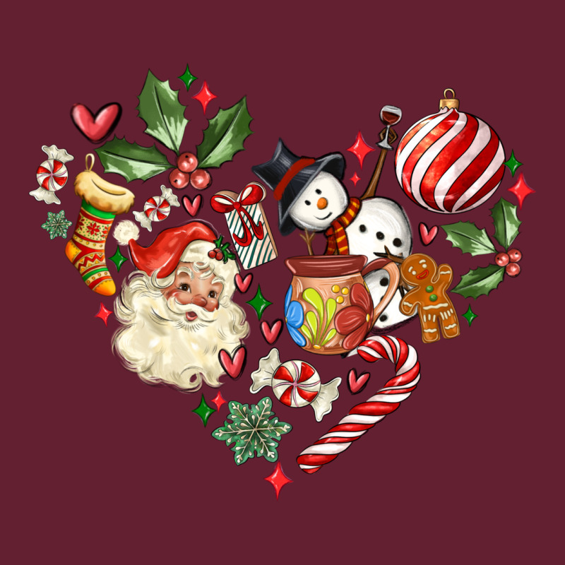 Christmas Heart Classic Tee by MaliasSmallBusiness | Teevron