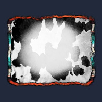 Cowhide Background With Bleach Serape Frame Premium Sweatshirt | Teevron