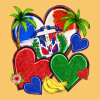 Dominican Repuclic Hearts Vintage Hoodie | Teevron