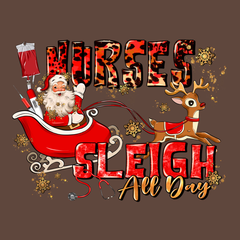 Nurses Sleigh All Day Classic Tee by MaliasSmallBusiness | Teevron
