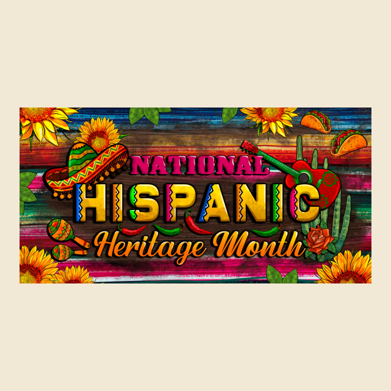 National Hispanic Heritage Month License Plate Ladies Tee by BundleAndBundleShop | Teevron
