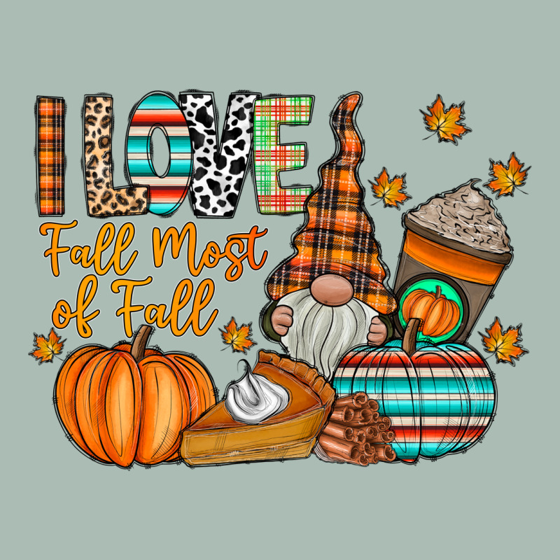 I Love Fall Most Of Fall Classic Tee by CowhideDigitalArt | Teevron