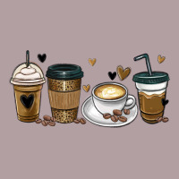 Coffee Latte Coffee Cups Vintage Hoodie | Teevron