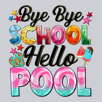 Bye Bye School Hello Pool Heavyweight Sweatshirt | Teevron