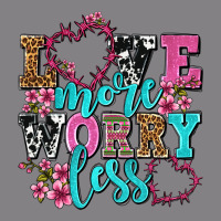 Love More Worry Less Olivia Heavyweight Hoodie | Teevron