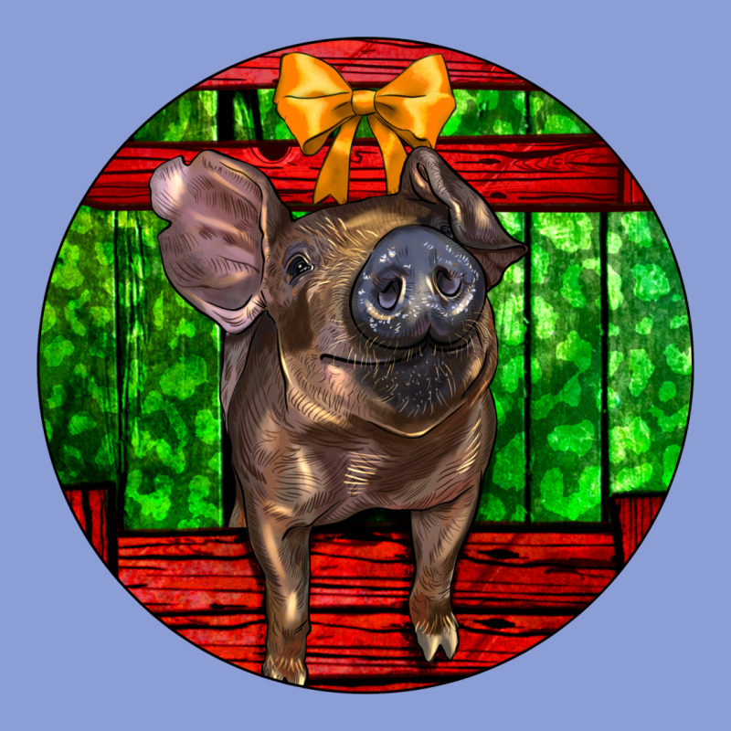 Christmas Pig Long Sleeve Tee by LillyAllenDesigns | Teevron