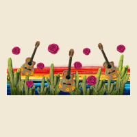 Mexican Sombrero Guitar Libbey Glass Ladies Tee | Teevron