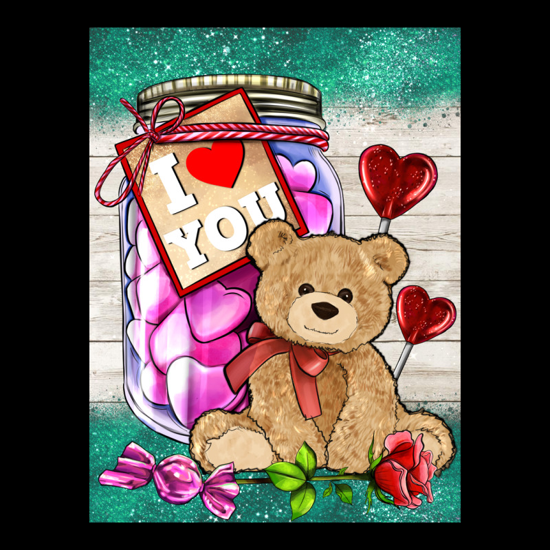 Candy Jar With Bear  Air Heavy Core Tee by AdoDesignShop | Teevron