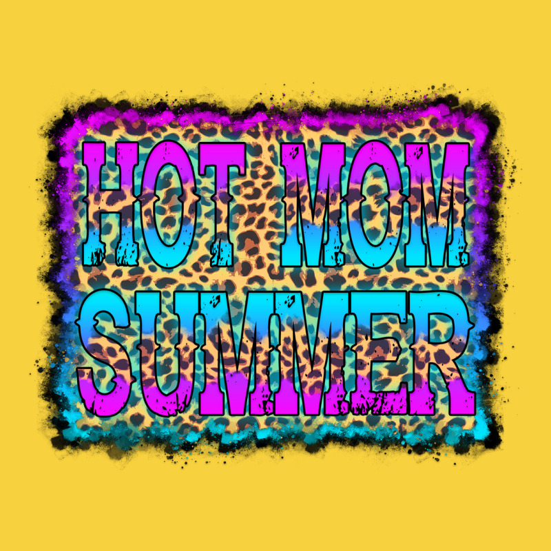 Hot Mom Summer Leopard Premium Sweatshirt by CowCowDesign | Teevron
