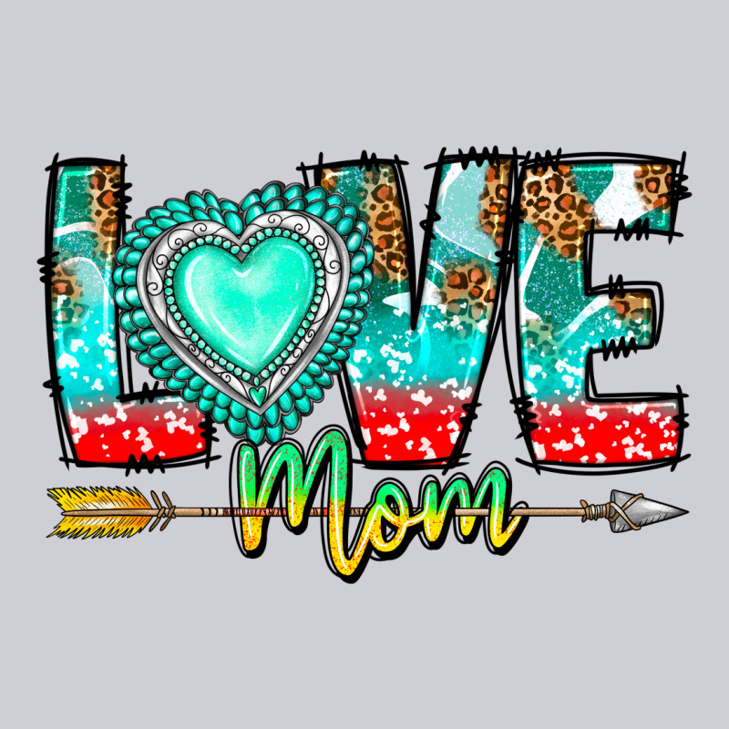 Love Mom Urban Hoodie by CowhideDigitalArt | Teevron