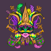 Mardi Gras Mask Heavyweight Hoodie | Teevron